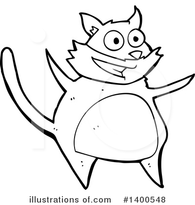 Royalty-Free (RF) Cat Clipart Illustration by lineartestpilot - Stock Sample #1400548