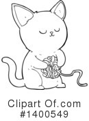 Cat Clipart #1400549 by lineartestpilot