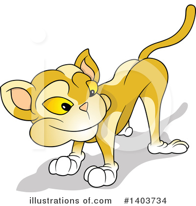 Royalty-Free (RF) Cat Clipart Illustration by dero - Stock Sample #1403734