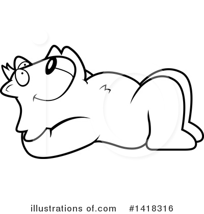 Royalty-Free (RF) Cat Clipart Illustration by Cory Thoman - Stock Sample #1418316