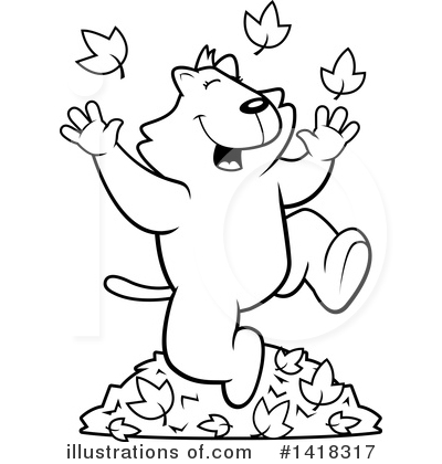 Royalty-Free (RF) Cat Clipart Illustration by Cory Thoman - Stock Sample #1418317