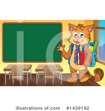 Class Room Clipart #1439192 by visekart