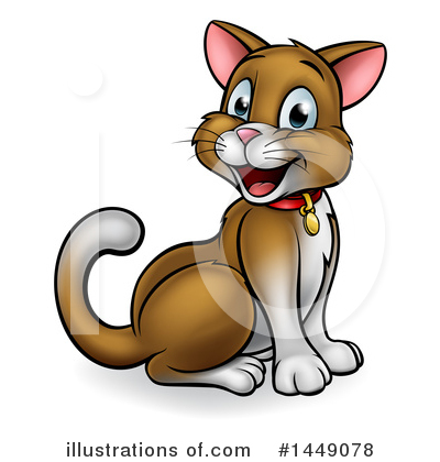 Kitty Clipart #1449078 by AtStockIllustration