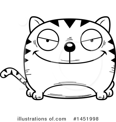 Evil Cat Clipart #1451998 by Cory Thoman