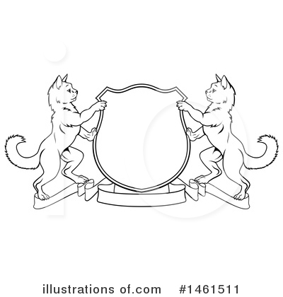 Royalty-Free (RF) Cat Clipart Illustration by AtStockIllustration - Stock Sample #1461511