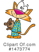Cat Clipart #1473774 by toonaday