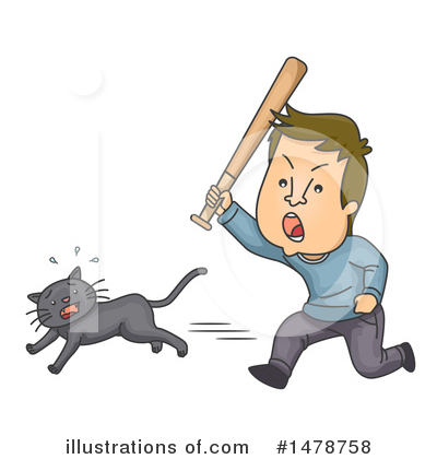 Royalty-Free (RF) Cat Clipart Illustration by BNP Design Studio - Stock Sample #1478758