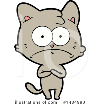 Royalty-Free (RF) Cat Clipart Illustration by lineartestpilot - Stock Sample #1484990