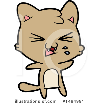 Royalty-Free (RF) Cat Clipart Illustration by lineartestpilot - Stock Sample #1484991