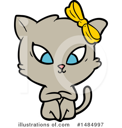 Royalty-Free (RF) Cat Clipart Illustration by lineartestpilot - Stock Sample #1484997