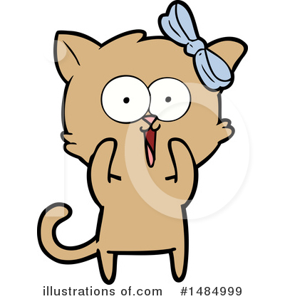 Royalty-Free (RF) Cat Clipart Illustration by lineartestpilot - Stock Sample #1484999