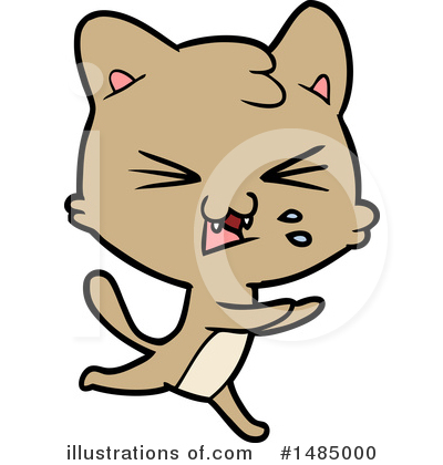 Royalty-Free (RF) Cat Clipart Illustration by lineartestpilot - Stock Sample #1485000