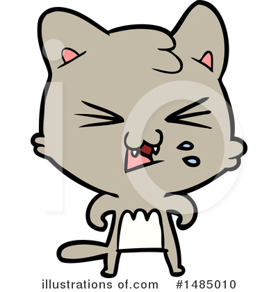 Royalty-Free (RF) Cat Clipart Illustration by lineartestpilot - Stock Sample #1485010