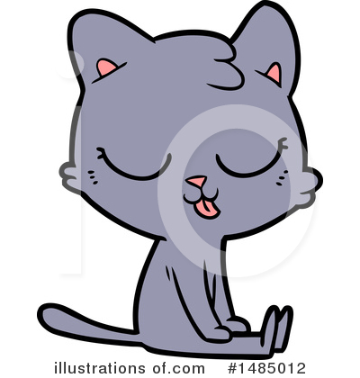 Royalty-Free (RF) Cat Clipart Illustration by lineartestpilot - Stock Sample #1485012