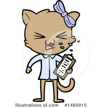 Royalty-Free (RF) Cat Clipart Illustration by lineartestpilot - Stock Sample #1485015