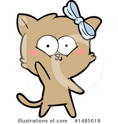 Royalty-Free (RF) Cat Clipart Illustration by lineartestpilot - Stock Sample #1485018