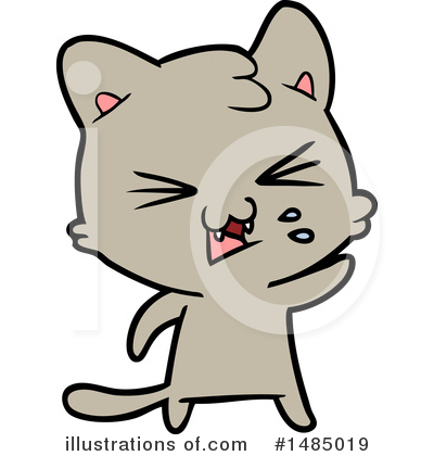 Royalty-Free (RF) Cat Clipart Illustration by lineartestpilot - Stock Sample #1485019