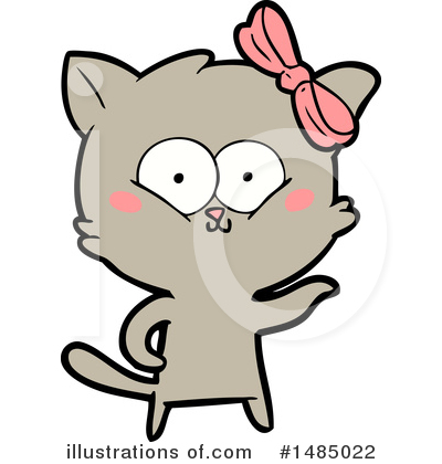 Royalty-Free (RF) Cat Clipart Illustration by lineartestpilot - Stock Sample #1485022