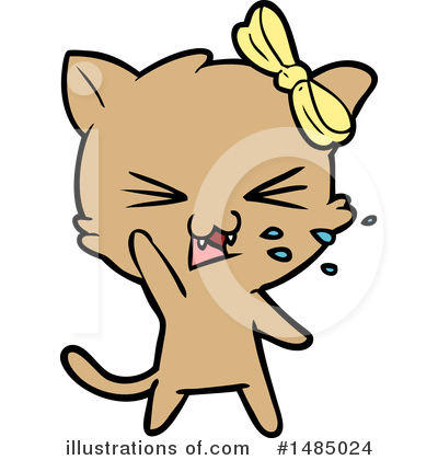 Royalty-Free (RF) Cat Clipart Illustration by lineartestpilot - Stock Sample #1485024