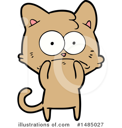 Royalty-Free (RF) Cat Clipart Illustration by lineartestpilot - Stock Sample #1485027