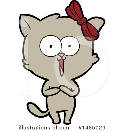 Royalty-Free (RF) Cat Clipart Illustration by lineartestpilot - Stock Sample #1485029