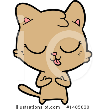 Royalty-Free (RF) Cat Clipart Illustration by lineartestpilot - Stock Sample #1485030