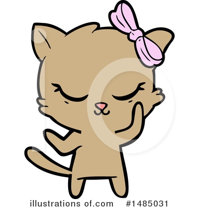 Royalty-Free (RF) Cat Clipart Illustration by lineartestpilot - Stock Sample #1485031