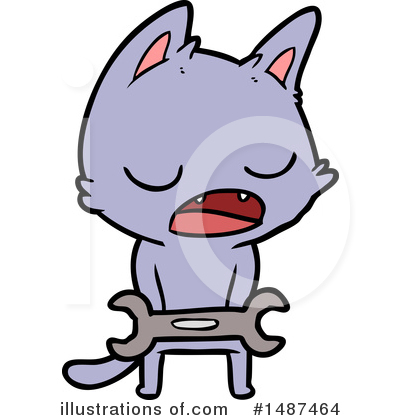 Royalty-Free (RF) Cat Clipart Illustration by lineartestpilot - Stock Sample #1487464
