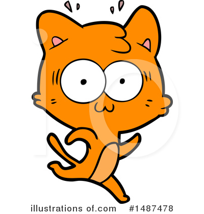 Royalty-Free (RF) Cat Clipart Illustration by lineartestpilot - Stock Sample #1487478