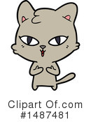 Cat Clipart #1487481 by lineartestpilot
