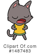 Cat Clipart #1487483 by lineartestpilot