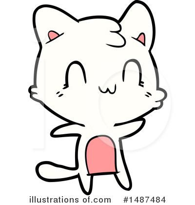 Royalty-Free (RF) Cat Clipart Illustration by lineartestpilot - Stock Sample #1487484