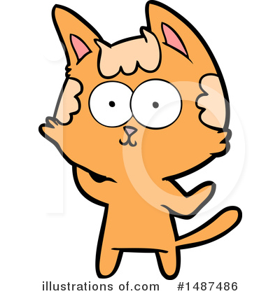 Royalty-Free (RF) Cat Clipart Illustration by lineartestpilot - Stock Sample #1487486