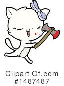 Cat Clipart #1487487 by lineartestpilot