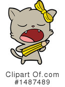 Cat Clipart #1487489 by lineartestpilot