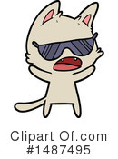 Cat Clipart #1487495 by lineartestpilot