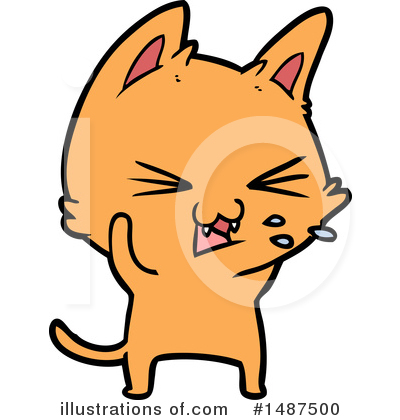 Royalty-Free (RF) Cat Clipart Illustration by lineartestpilot - Stock Sample #1487500