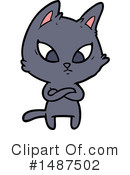 Cat Clipart #1487502 by lineartestpilot
