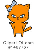 Cat Clipart #1487767 by lineartestpilot