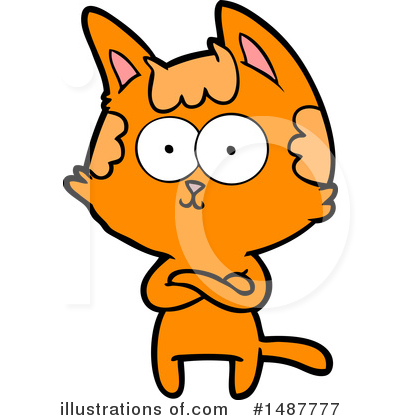 Royalty-Free (RF) Cat Clipart Illustration by lineartestpilot - Stock Sample #1487777