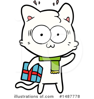 Royalty-Free (RF) Cat Clipart Illustration by lineartestpilot - Stock Sample #1487778