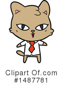 Cat Clipart #1487781 by lineartestpilot