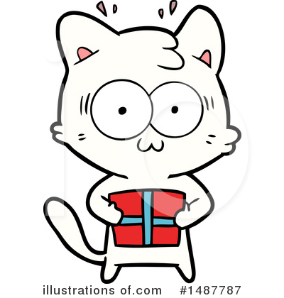 Royalty-Free (RF) Cat Clipart Illustration by lineartestpilot - Stock Sample #1487787