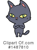 Cat Clipart #1487810 by lineartestpilot