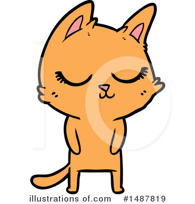 Royalty-Free (RF) Cat Clipart Illustration by lineartestpilot - Stock Sample #1487819
