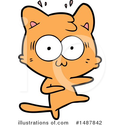 Royalty-Free (RF) Cat Clipart Illustration by lineartestpilot - Stock Sample #1487842
