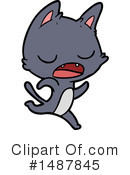 Cat Clipart #1487845 by lineartestpilot