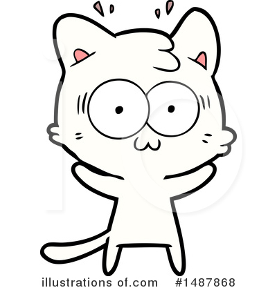 Royalty-Free (RF) Cat Clipart Illustration by lineartestpilot - Stock Sample #1487868