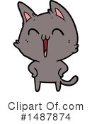Cat Clipart #1487874 by lineartestpilot