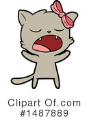 Cat Clipart #1487889 by lineartestpilot